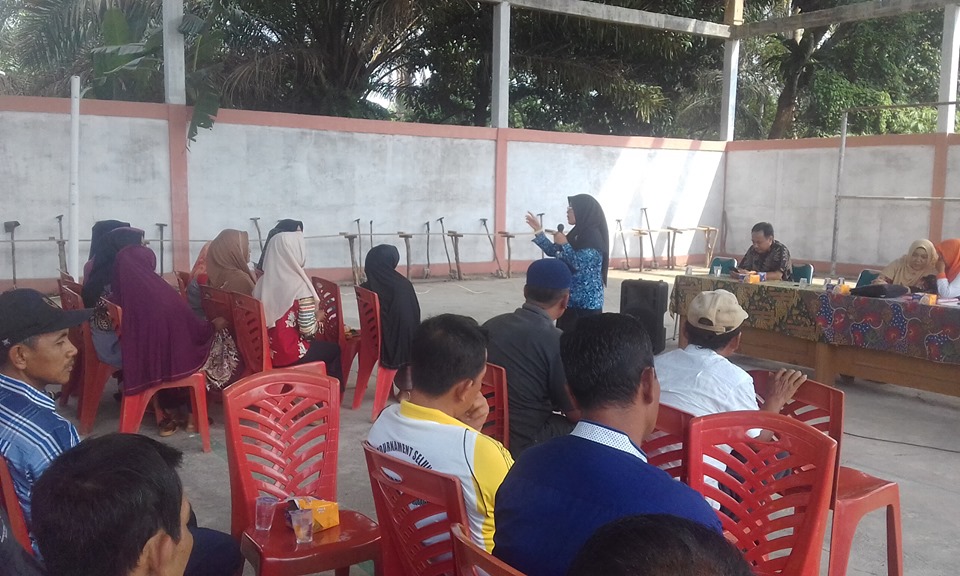 DPPKB Inhu Sosialisasi Kampung KB di Desa Selunak
