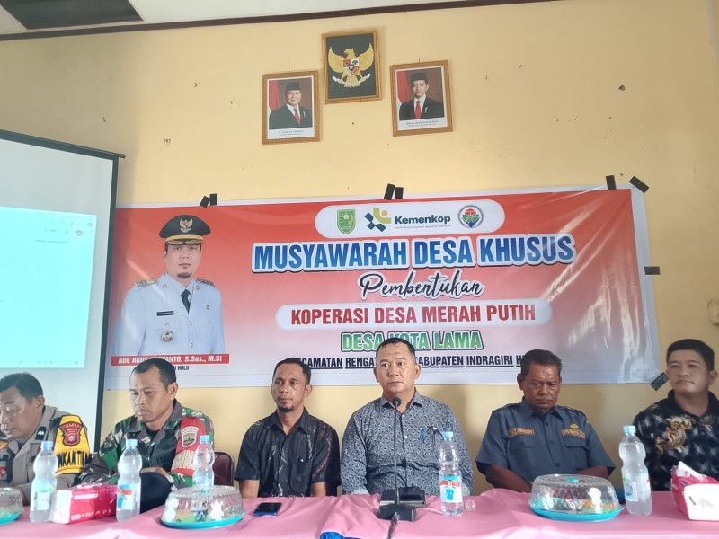 Lewat Musdesus, Kopdes Merah Putih Kota Lama Terbentuk dengan Semangat Gotong Royong