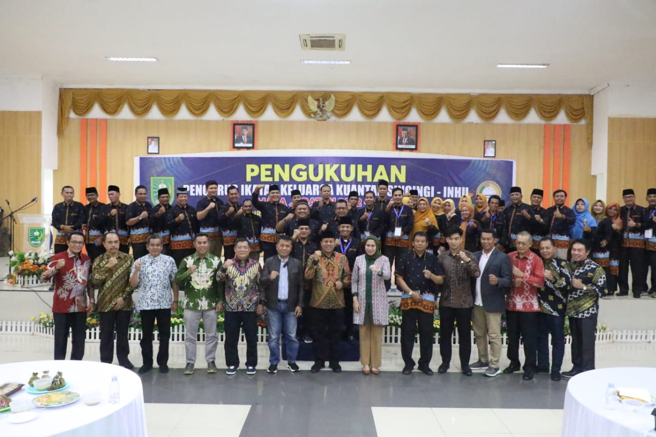 Sekda Inhu Jadi Ketua IKKS  Suhardiman Titipkan Warga Kuansing Pada Rezita