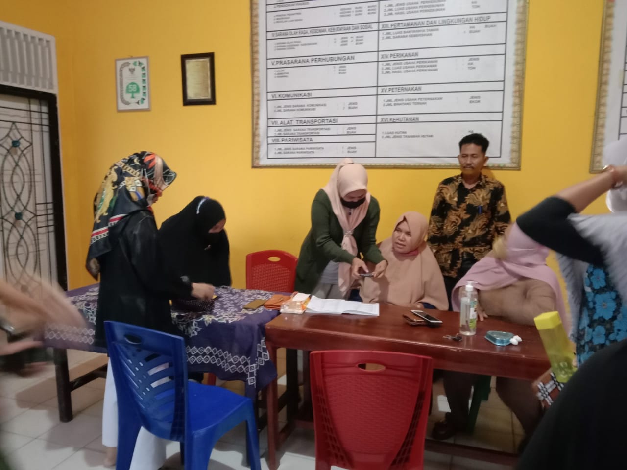 Kades Fahrizal Mengharapkan TP PKK  Bantu Memutus Mata Rantai Penyebaran Covid-19