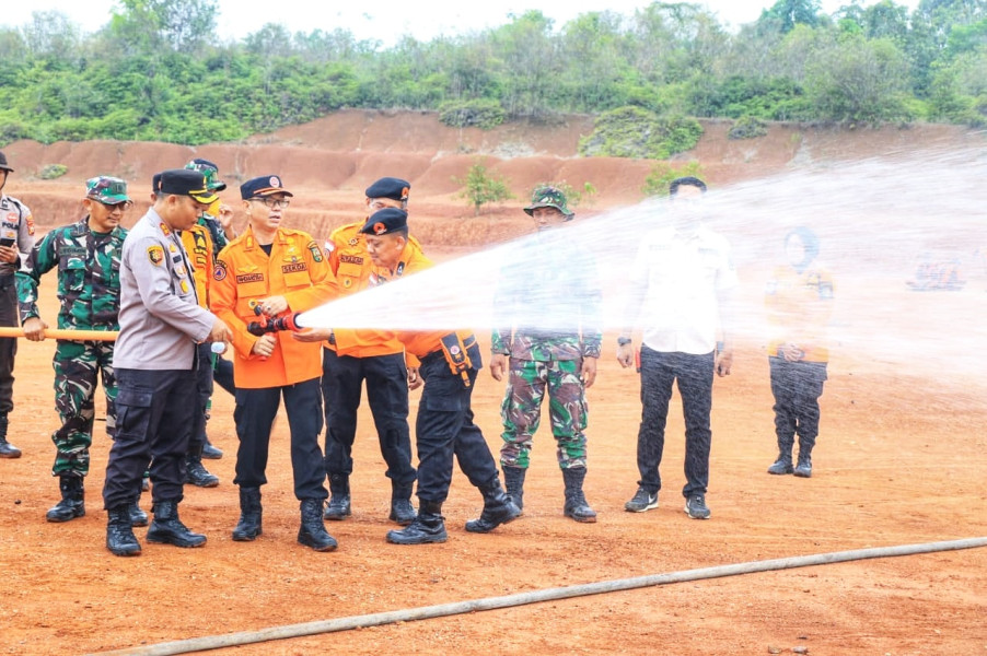 Gelar Apel Kesiapsiagaan Bencana, Bupati Minta BPBD Siap Tanggap Dan Profesional Dalam Penanganan Bencana