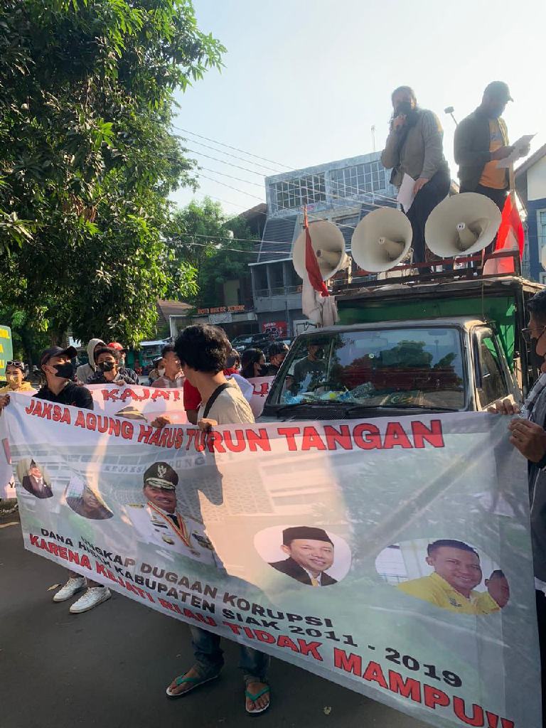 Korupsi Dana Hibah Kabupaten Siak, GPMPPK Desak Kejagung Copot Kajati Riau