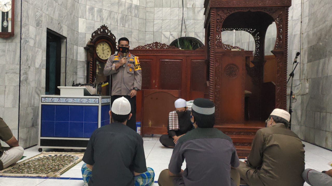 Safari Subuh, Ini Pesan-pesan Kapolres Inhu Untuk Jamaah Masjid