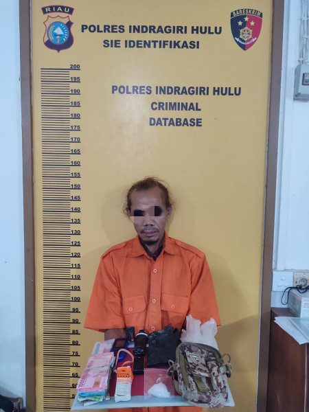 Kedapatan Nyimpan Sabu, Warga Kampung Pulau Ini Diciduk Polisi