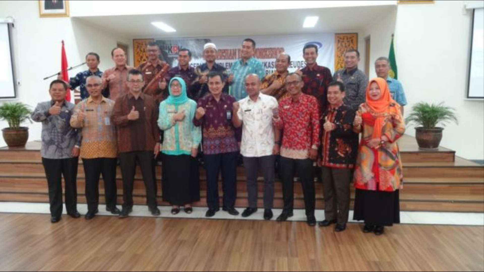 KPK RI Gelar Sarasehan Percepatan Implementasi Aplikasi Siskeudes di Wilayah Provinsi Riau