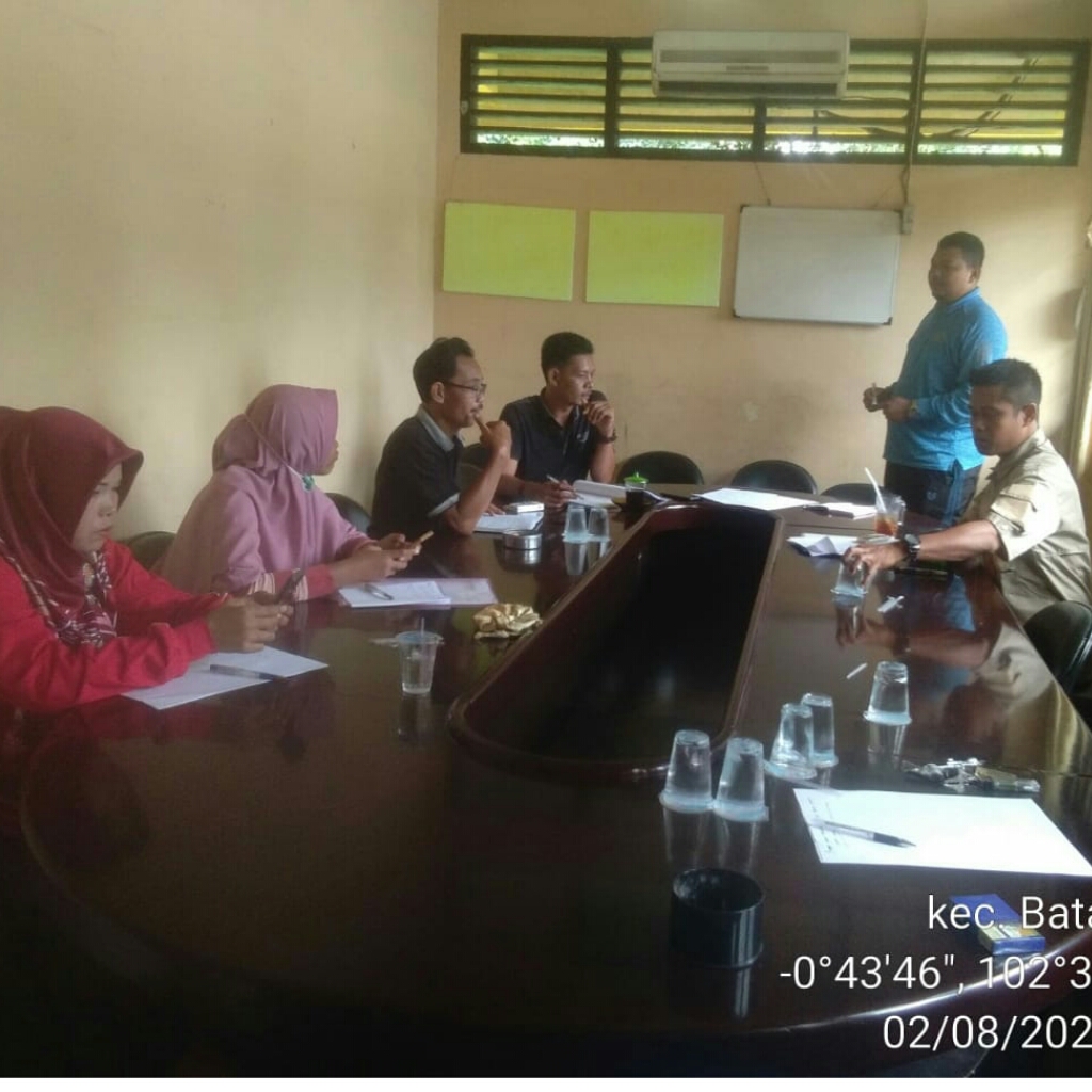 Panwascam Batang Gansal Gelar Rapat Program Kerja