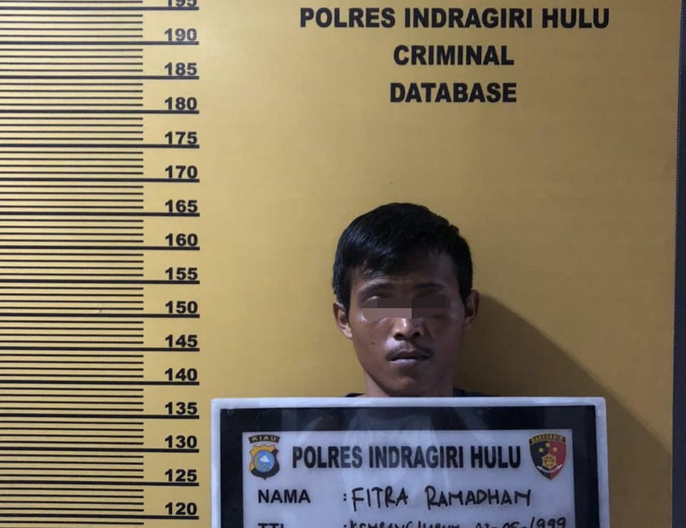 Dua Begal Diringkus Jatanras Polres Inhu, Kerap Beraksi di Jalan Elak Air Molek