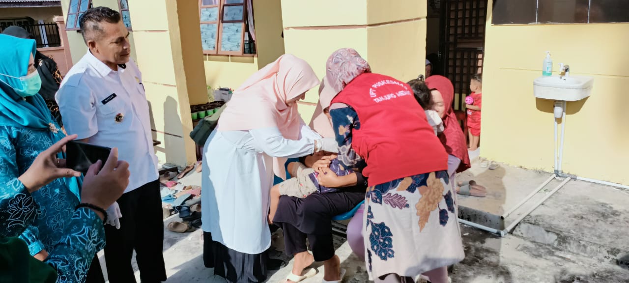 Desa Teluk Rhu melaksanakan Crash Program  Cegah Polio