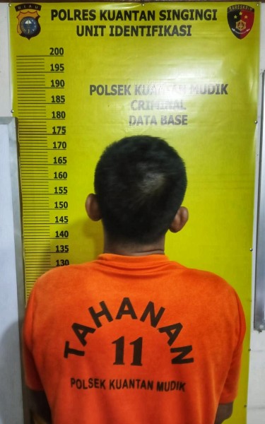 Polsek Kuantan Mudik Ungkap Kasus Narkotika, Seorang Pria Diamankan Bersama Barang Bukti Sabu
