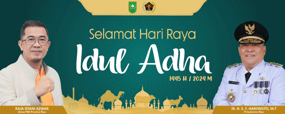 Idul Adha 1445 H, PWI Riau akan Potong 4 Sapi dan 1 Kambing Qurban