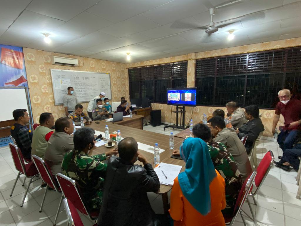 Rakor Dengan Forkopimda, Bupati Kampar Tegaskan Progres Vaksinasi Terus Digesa