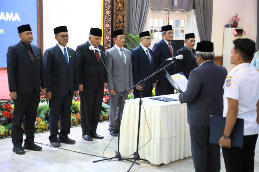 Menjelang Pemilu Penjabat Bupati Aceh Utara Geser Posisi 9 Pejabat JPT Pratama