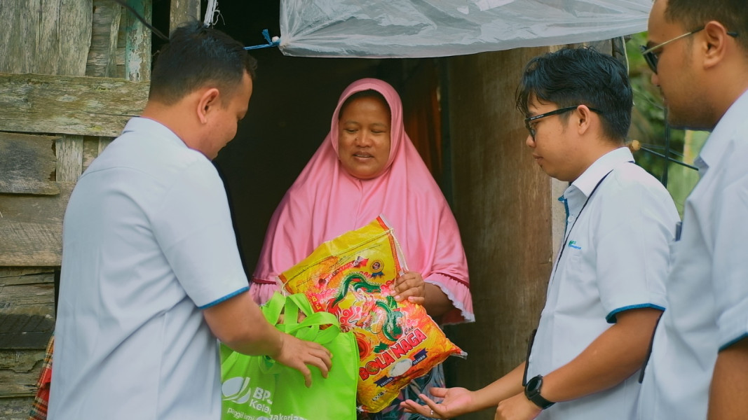 Kegiatan Employee Volunteering BPJS Ketenagakerjaan Hadir Kembali di Kota Rengat