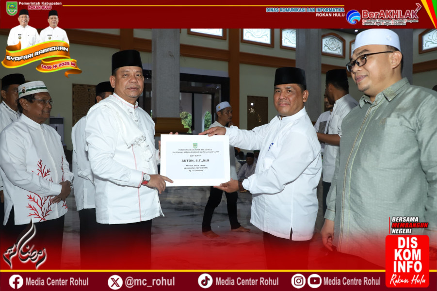 Wabup Syafaruddin Poti Hadiri Safari Ramadhan Di Kepenuhan, Perkuat Silaturahmi Dan Semangat Kebersamaan