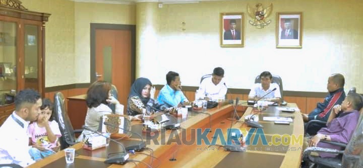 Pansus Perubahan Tatib DPRD Rohil Kunker ke Bapemperda DPRD Riau