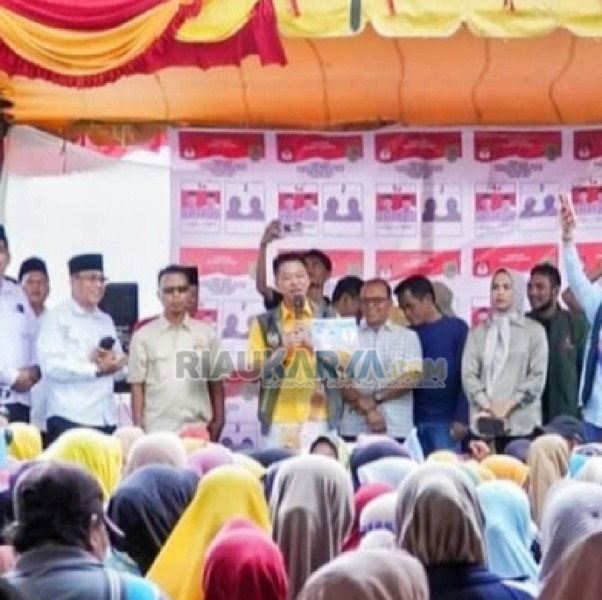 Afrizal Sintong: Saya Tau Keadaan Masyarakat Bangko, Kami Sudah Menyatu dan Sehati, Kita Mampu 91 Persen Disini